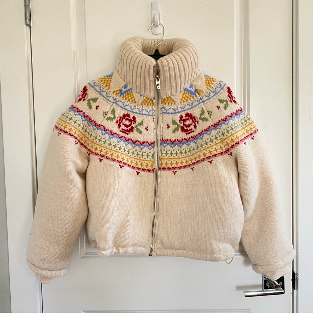 Anthropologie Multicolor Teddy Jacket - Picture 4 of 7